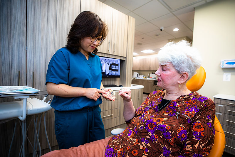 Carol with Dr. Jean Li